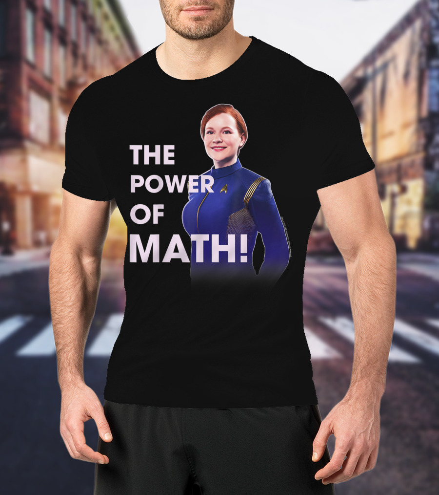 Star Trek Discovery The Power Of Math Tilly T-Shirt
