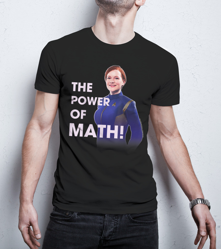 Star Trek Discovery The Power Of Math Tilly T-Shirt