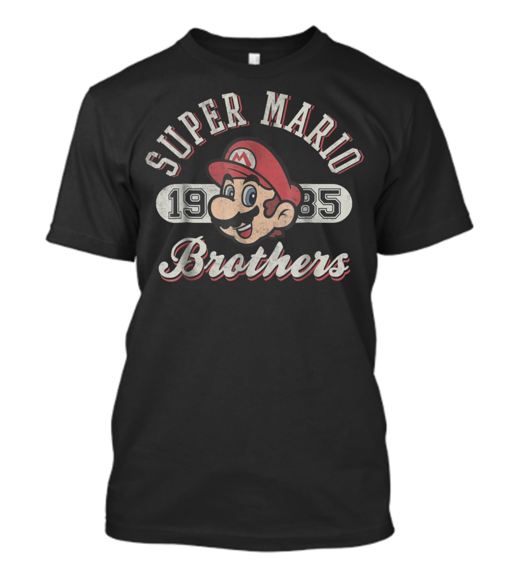 Super Mario Brothers 1985 Vintage Face T-Shirt