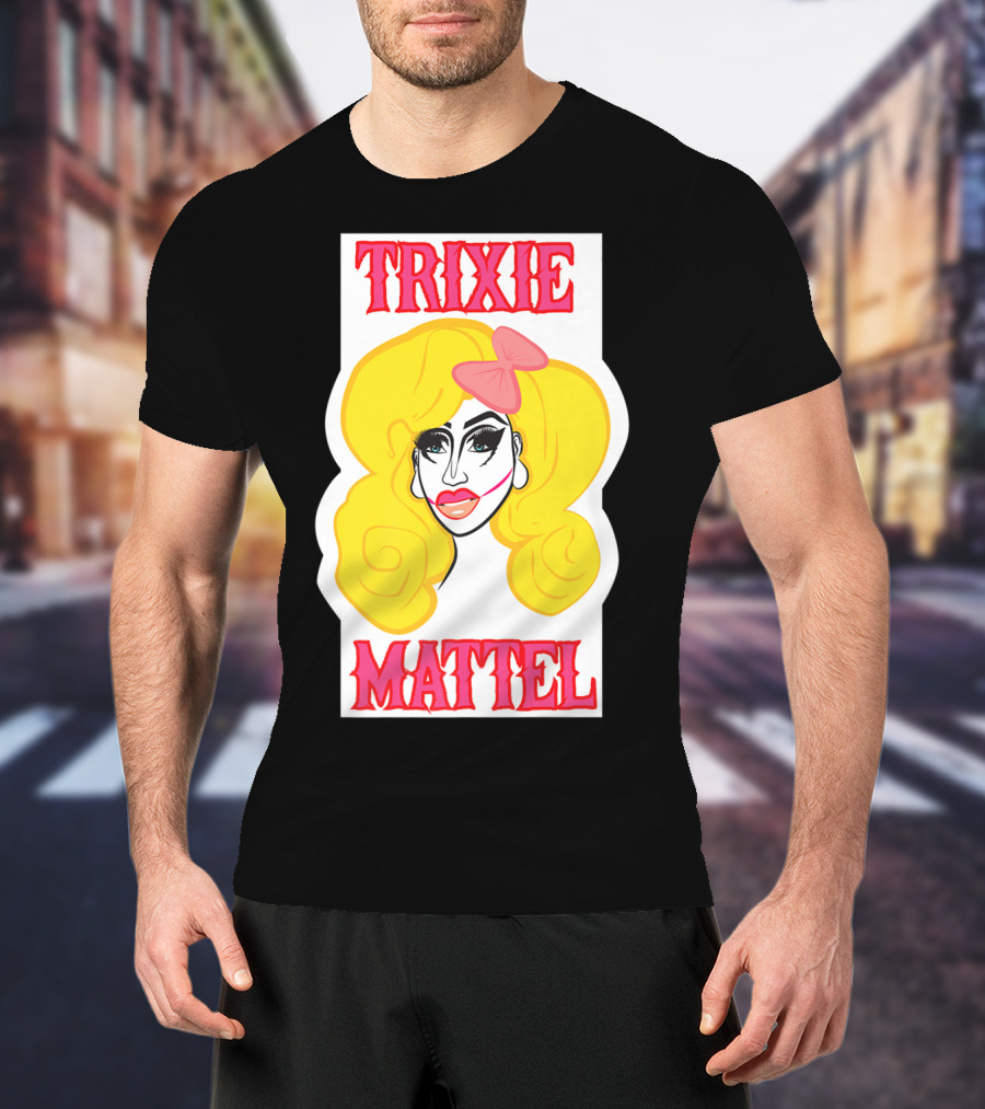 Trixie Mattel Drag Merch Skinny Legend Bow T-Shirt