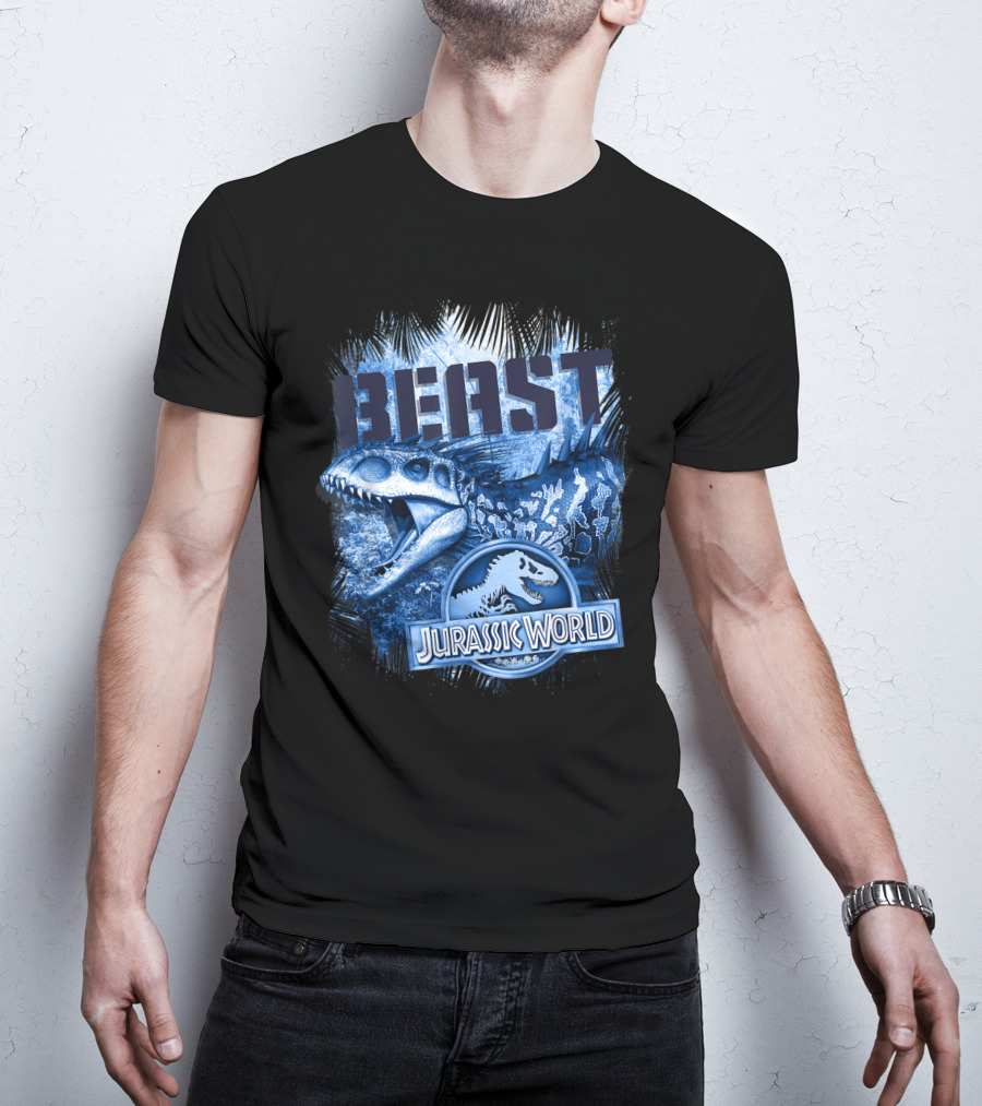 Jurassic World Beast Dinosaur Palms T-Shirt