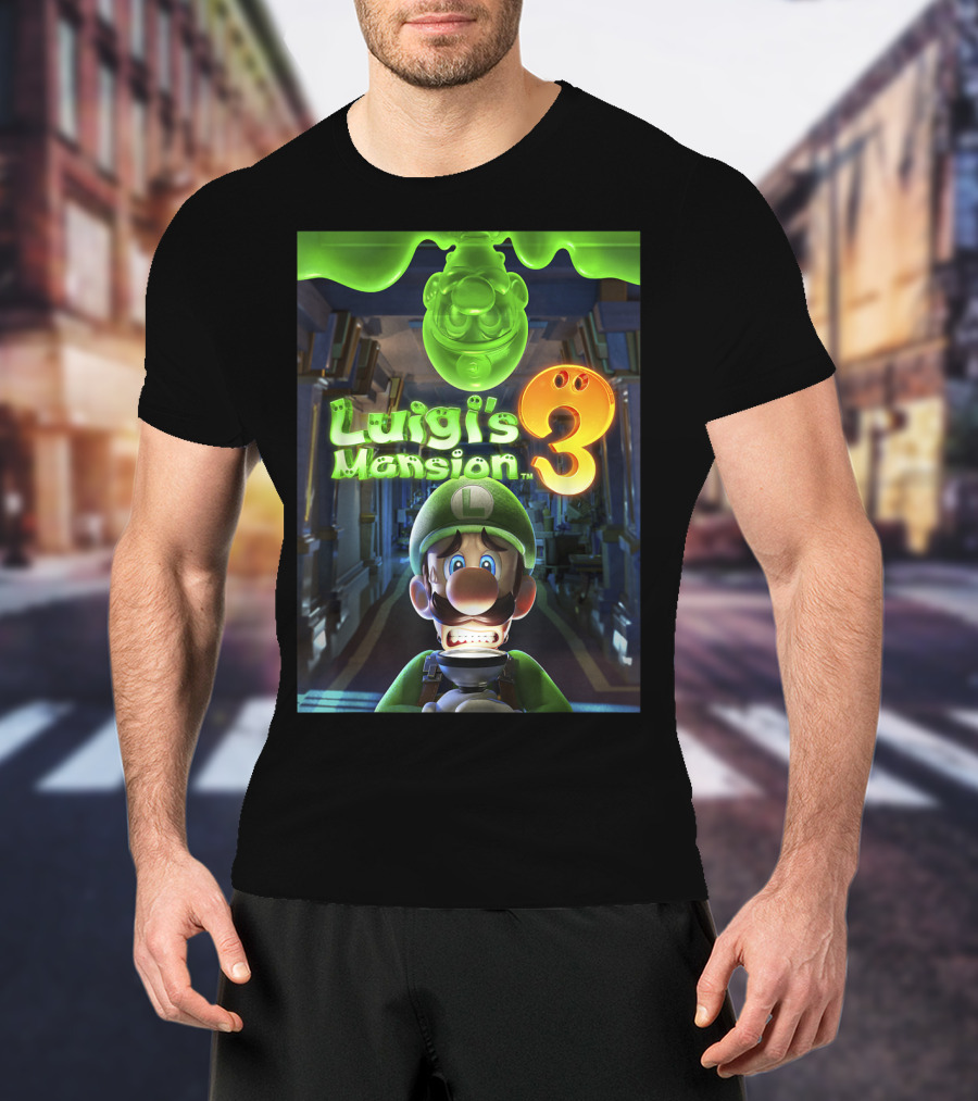 Luigi's Mansion 3 Luigi Ghostly Adventure T-Shirt