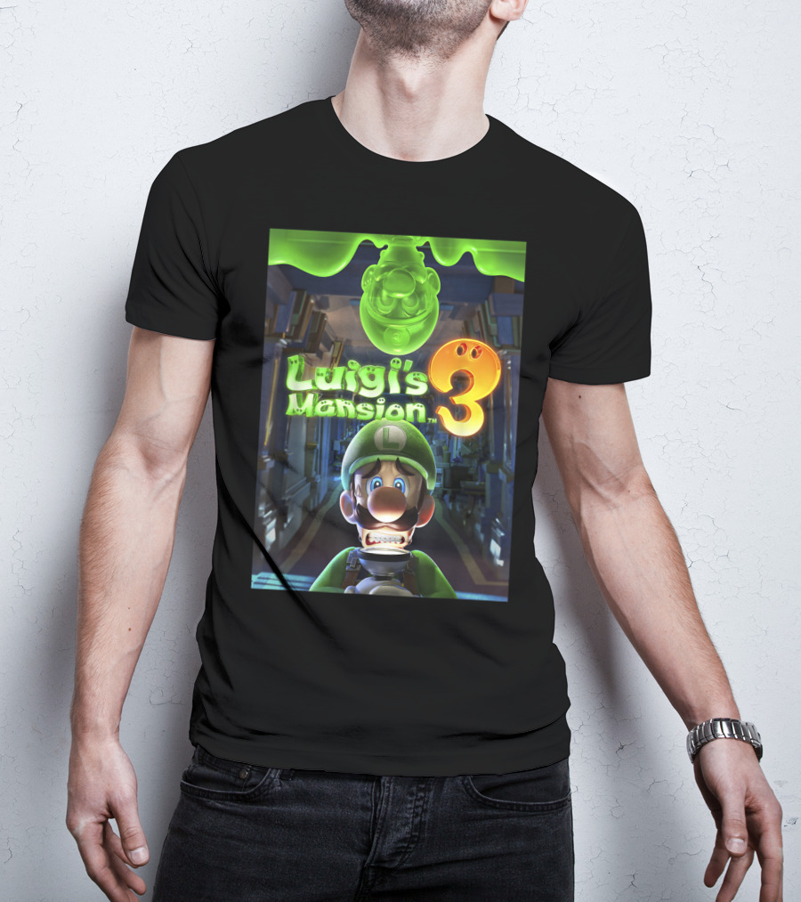 Luigi's Mansion 3 Luigi Ghostly Adventure T-Shirt