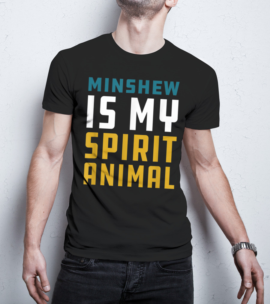 Minshew Is My Spirit Animal Mens Shirt Sports T-Shirt