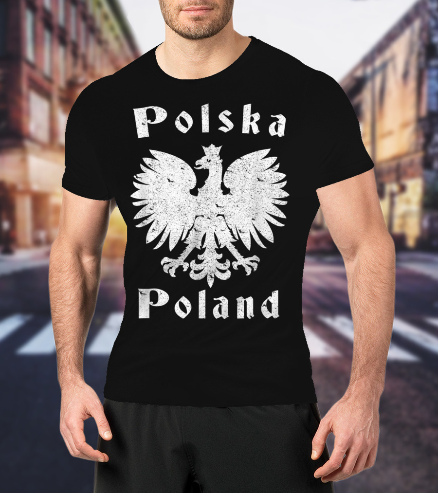 Polska Poland Polish Eagle Coat Of Arms T-Shirt