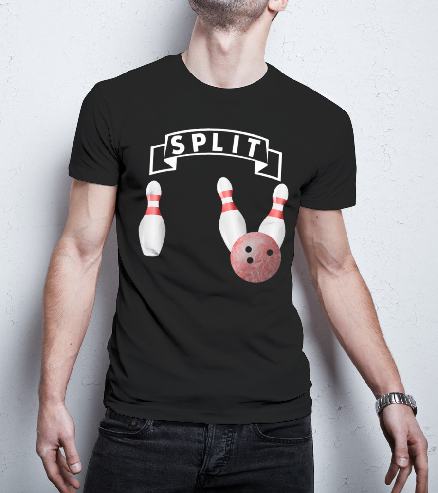 Split Tenpin Bowling T-Shirt