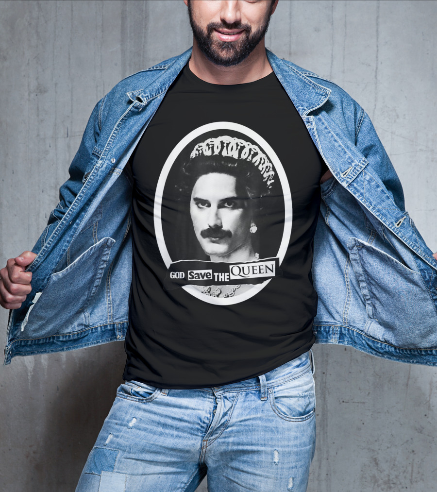 God Save The Queen I Will Be A Legend Rock Queen T-Shirt