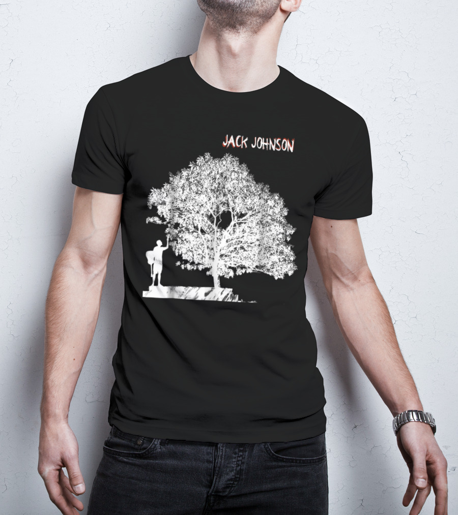 Jack Johnson Silhouette Under Tree T-Shirt