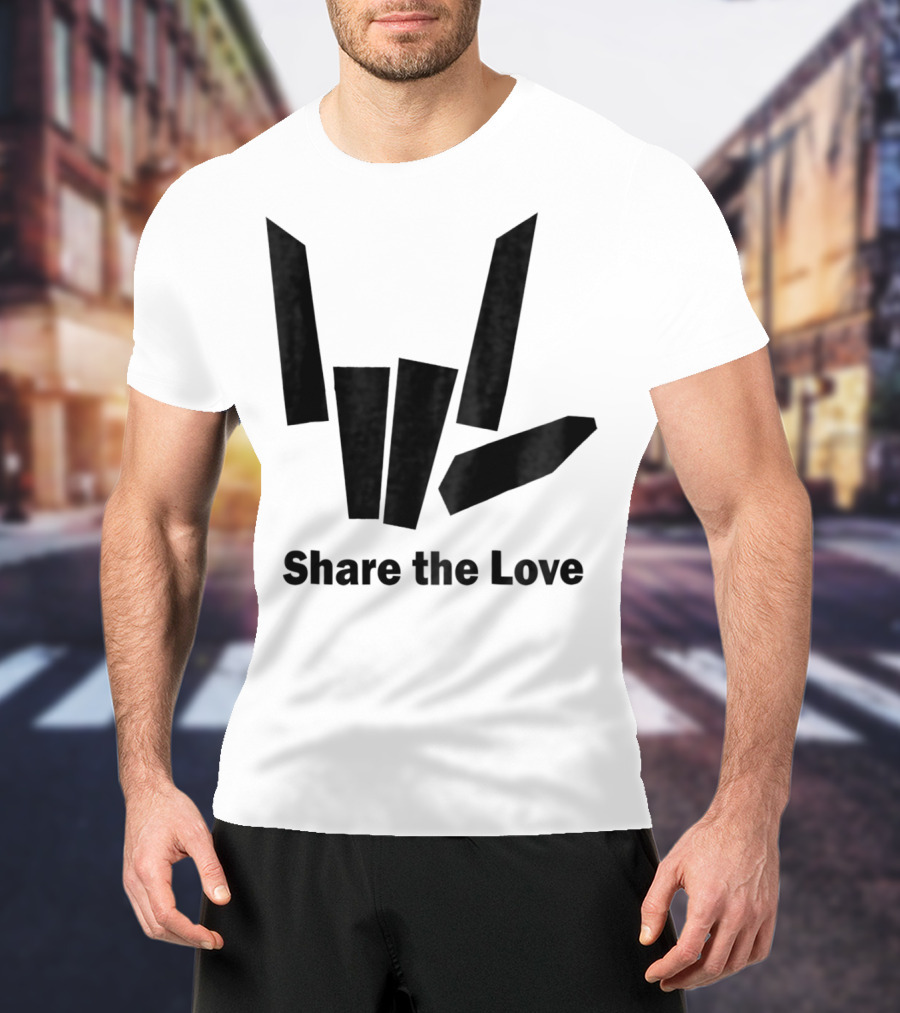 Share The Love Carter Sharer Kids T-Shirt