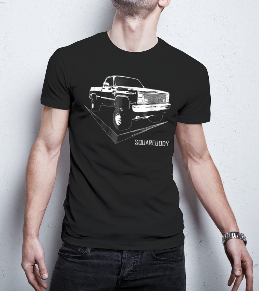 Squarebody Classic Truck Vintage Style Square Body Truck T-Shirt