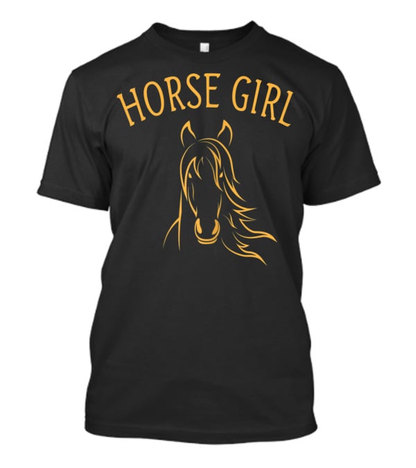Horse Girl Funny Horse Lovers T-Shirt