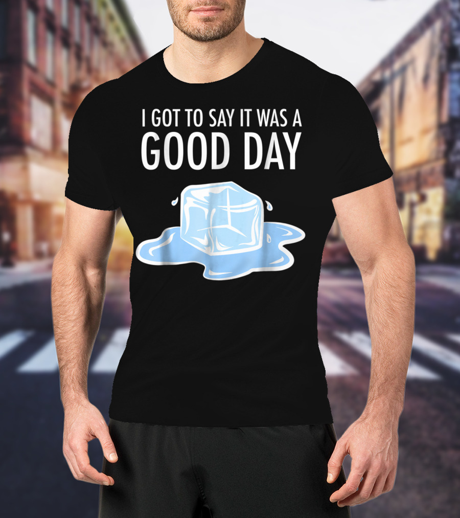 I Got To Say It Was A Good Day Ice Cube Hip Hop Rap T-Shirt