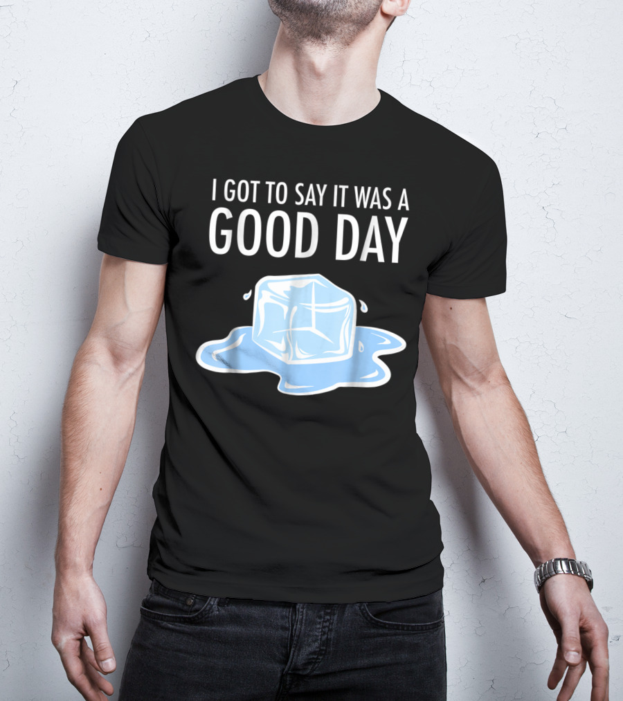 I Got To Say It Was A Good Day Ice Cube Hip Hop Rap T-Shirt