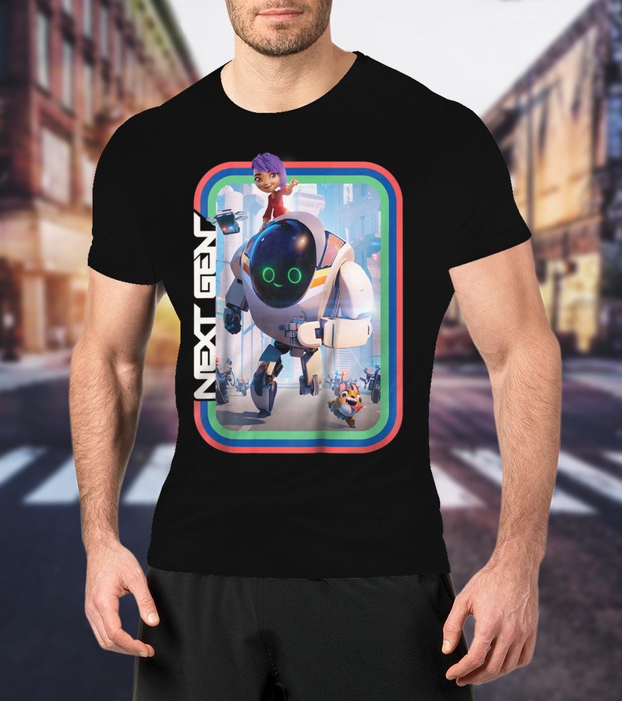 Kids Netflix Next Gen Teamwork Inspiring Adventure T-Shirt