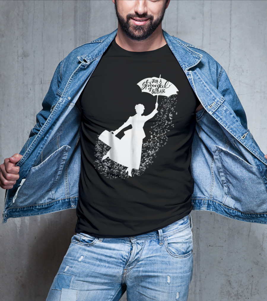 Just A Spoonful Of Sugar Magical Flying Nanny T-Shirt