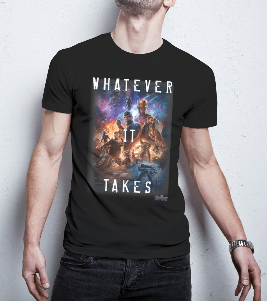 Marvel Avengers Endgame Movie Whatever It Takes T-Shirt