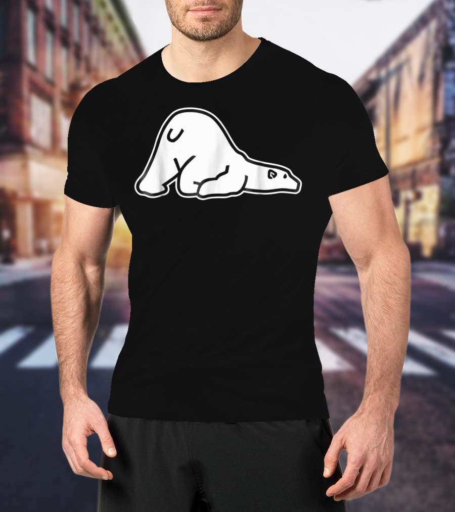 Polar Bear In Relaxed Pose T-Shirt