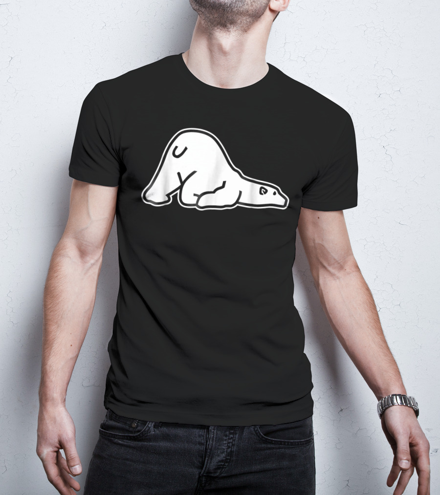 Polar Bear In Relaxed Pose T-Shirt