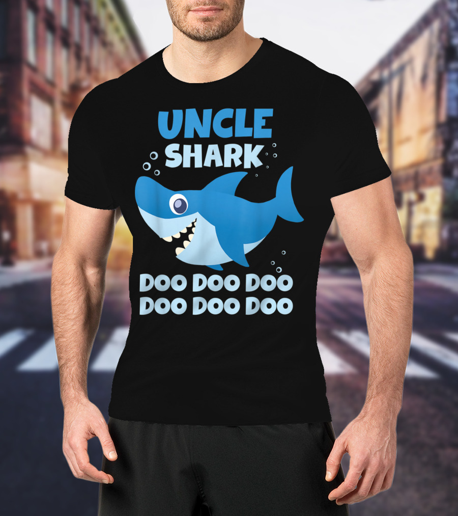 Uncle Shark Doo Doo Doo Doo Doo Doo T-Shirt