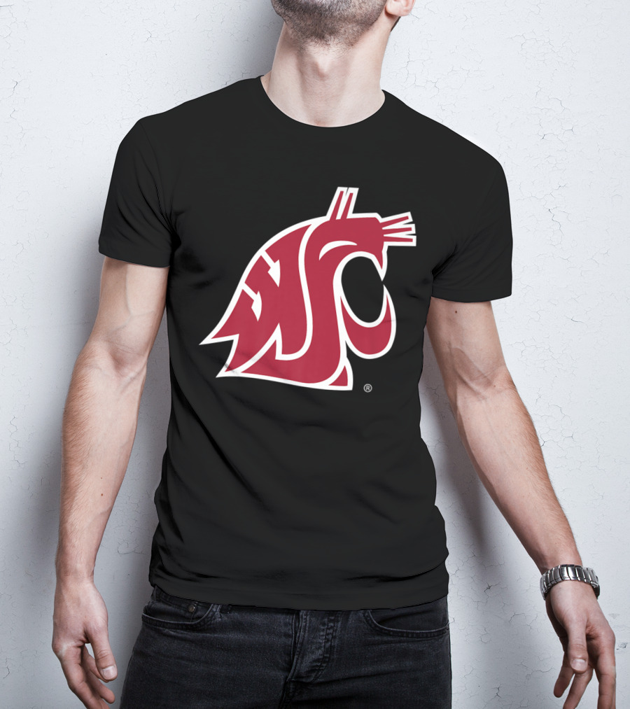 Washington State Cougars NCAA Logo PPWST03 T-Shirt
