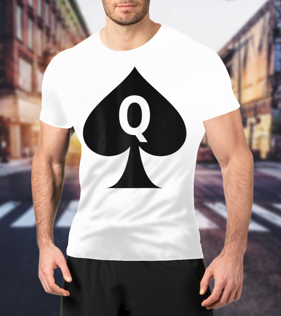 Queen Of Spades Q Symbol Hotwife Clothing T-Shirt
