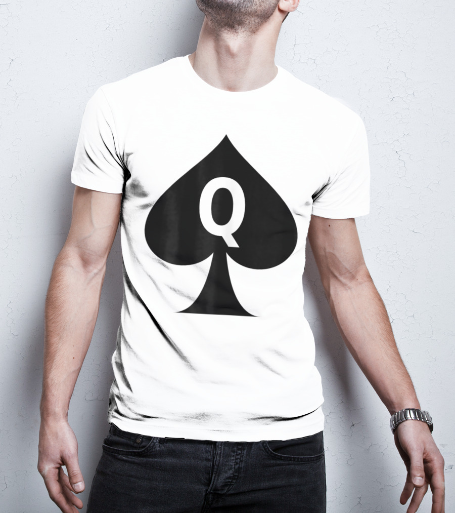 Queen Of Spades Q Symbol Hotwife Clothing T-Shirt