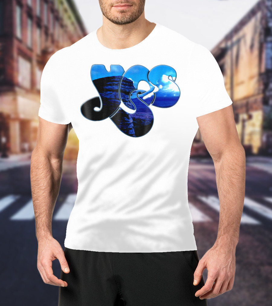 Yes Tor Logo Scenic Landscape T-Shirt