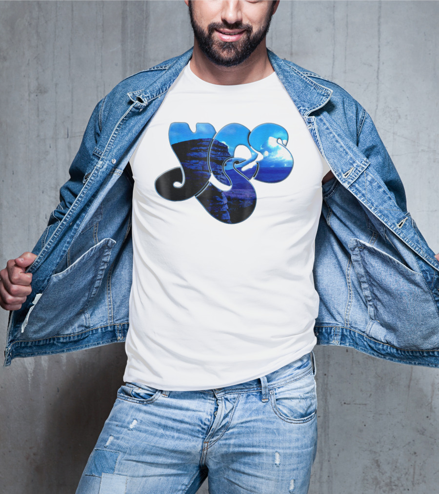 Yes Tor Logo Scenic Landscape T-Shirt