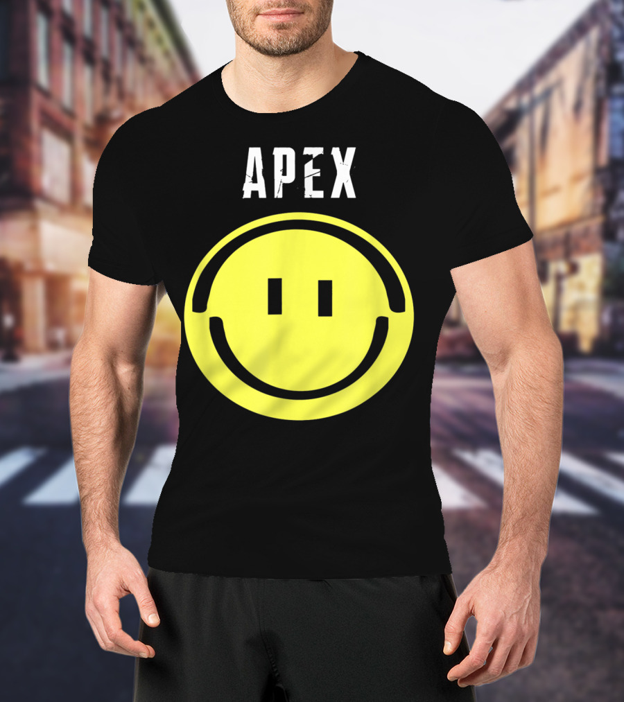 APEX Happy Pathfinder Game Smiley Face T-Shirt