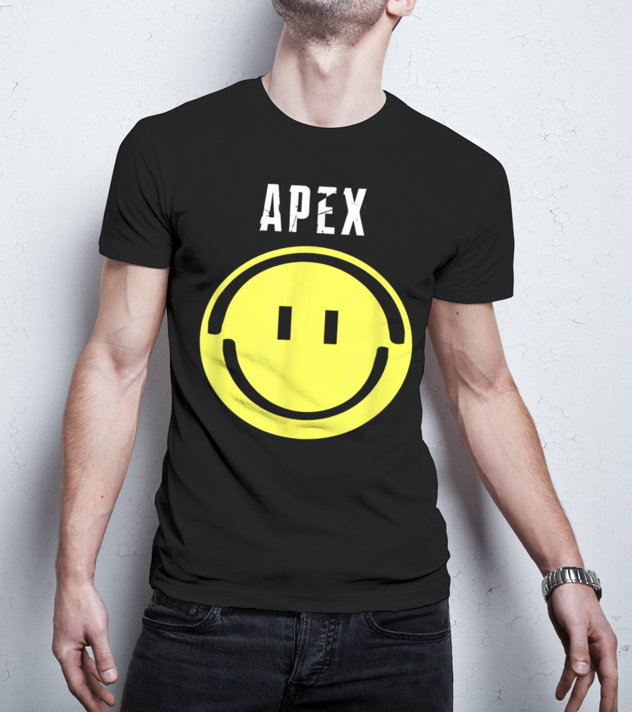 APEX Happy Pathfinder Game Smiley Face T-Shirt