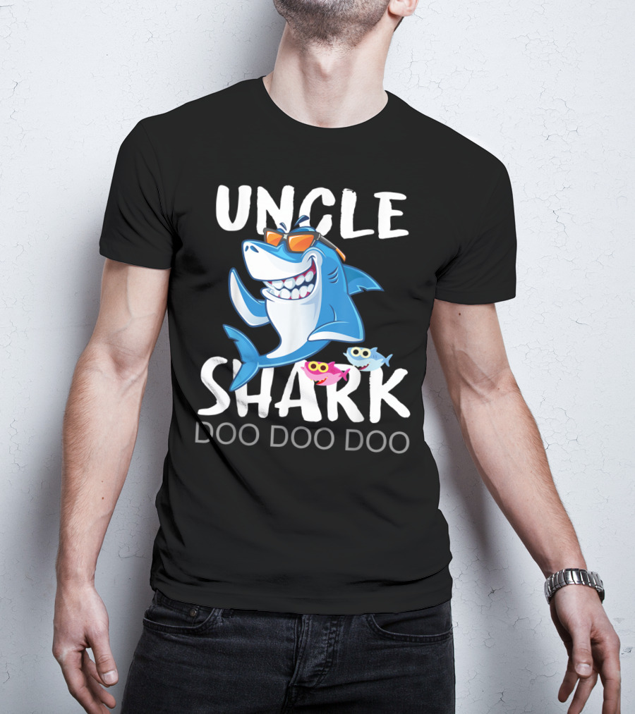 UNCLE SHARK DOO DOO DOO From Wife T-Shirt