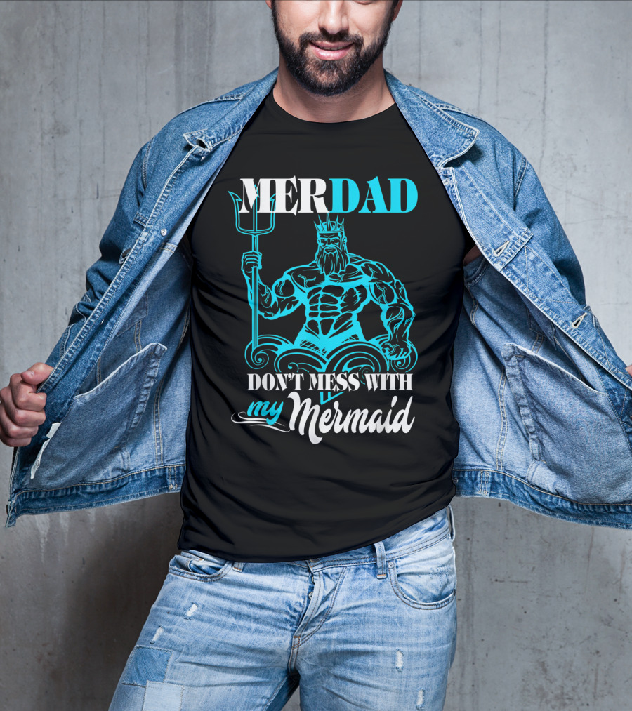 MERDAD Don't Mess With My Mermaid T-Shirt