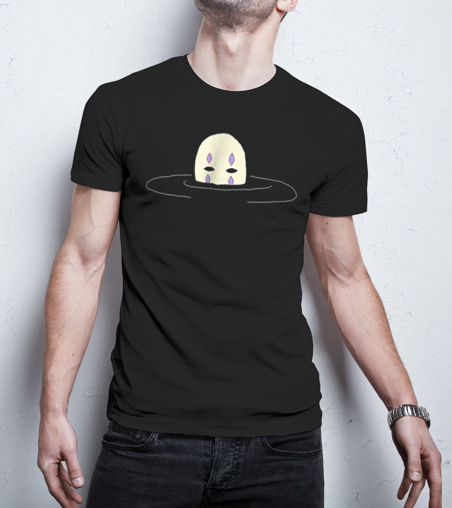 No Face Spirited Away Pastel Aesthetic Grunge Floating Mask T-Shirt