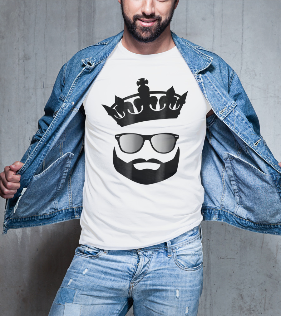 Beard Kings Shades Crown Iconic T-Shirt