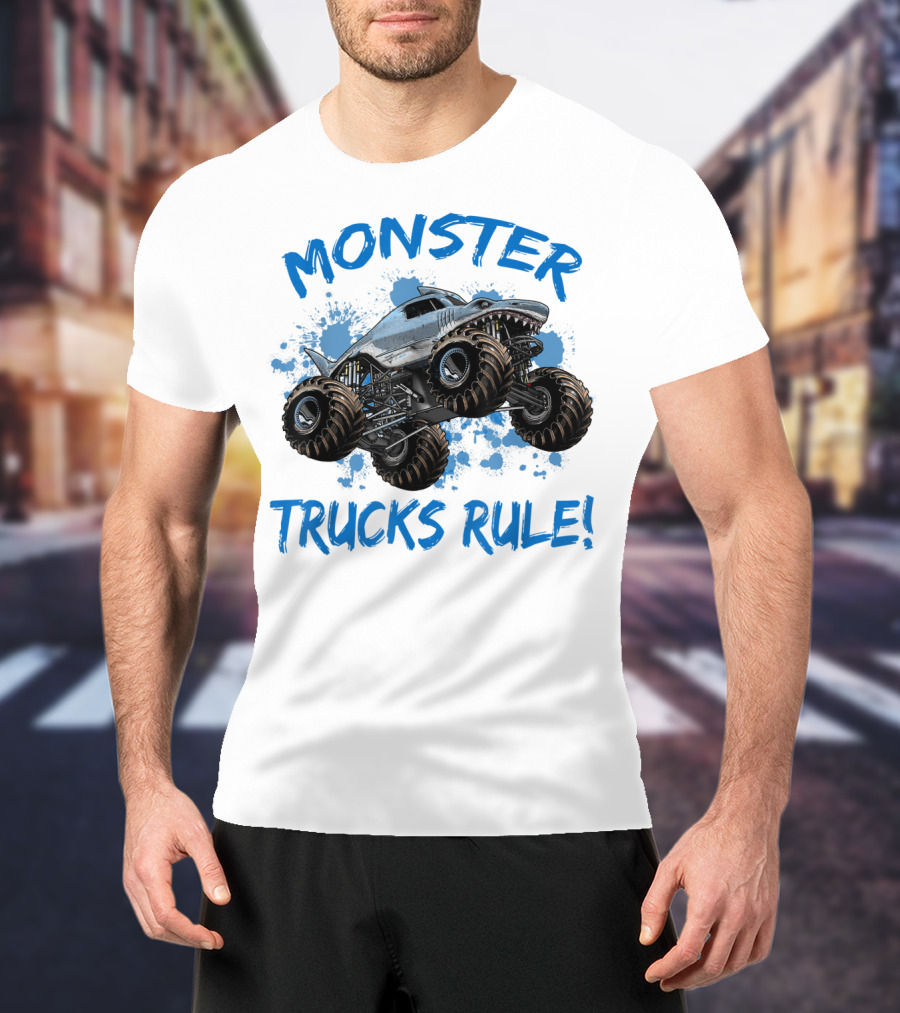MONSTER TRUCKS RULE T-Shirt