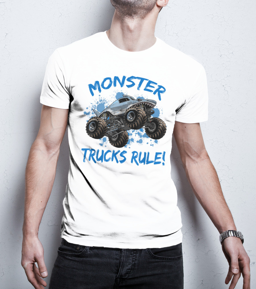 MONSTER TRUCKS RULE T-Shirt
