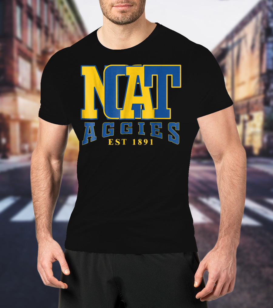 NCAT Aggies EST 1891 North Carolina A&T State University HBCU T-Shirt