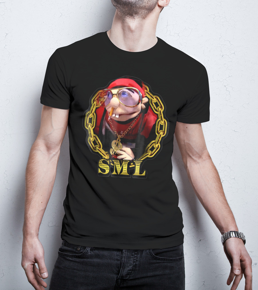 SML Rapper Jeffy Doll With Gold Chain Doll T-Shirt