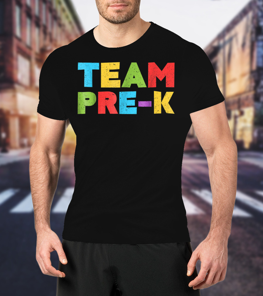 Team Pre K Teacher Back To School T-Shirt