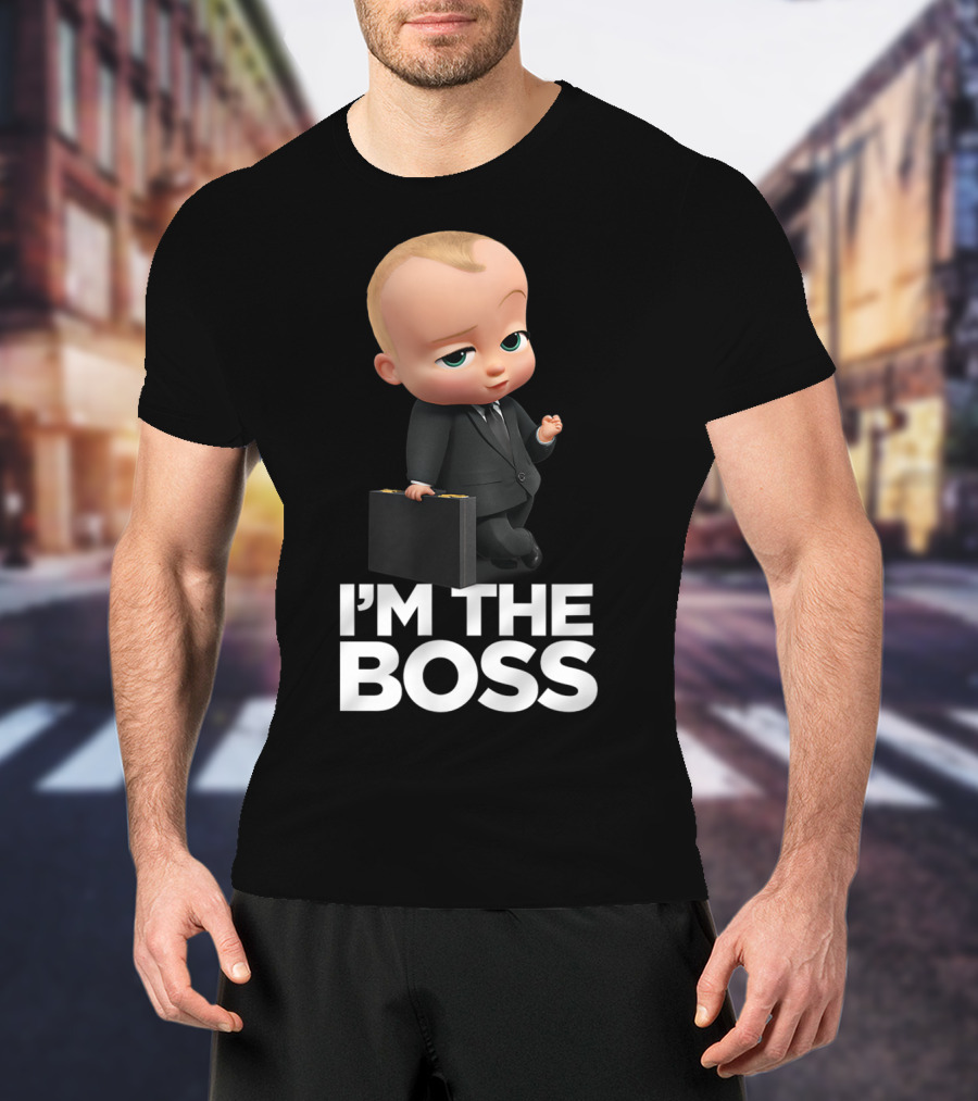 The Boss Baby I'm The Boss Suitcase Character T-Shirt