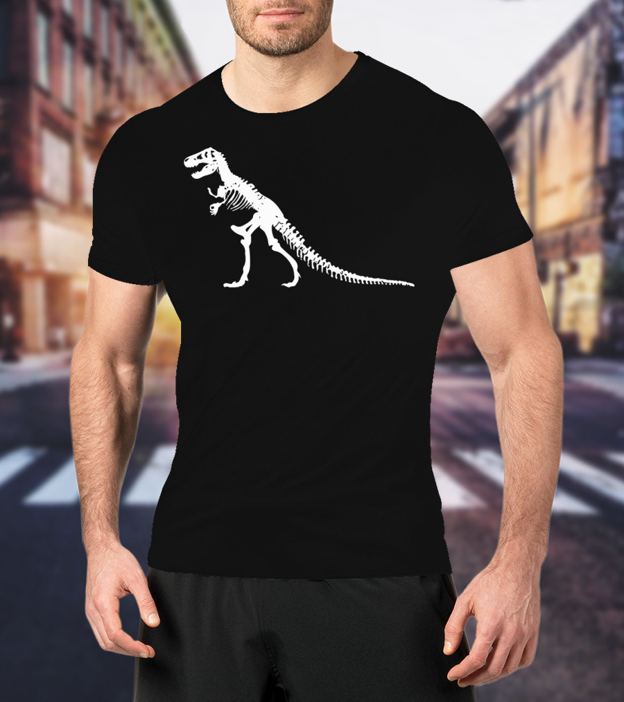 The Circle Game Tyrannosaurus Rex Skeleton T-Shirt