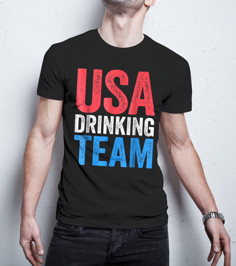 USA Drinking Team Fourth Of July T-Shirt