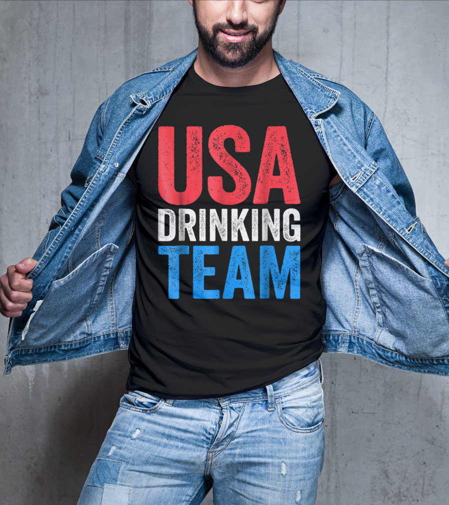 USA Drinking Team Fourth Of July T-Shirt