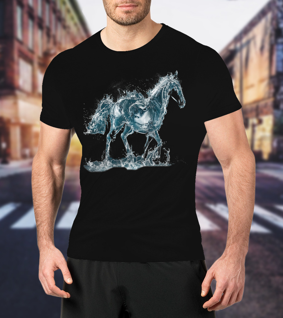 Horse Dream Liquid Splash Equine Vision T-Shirt