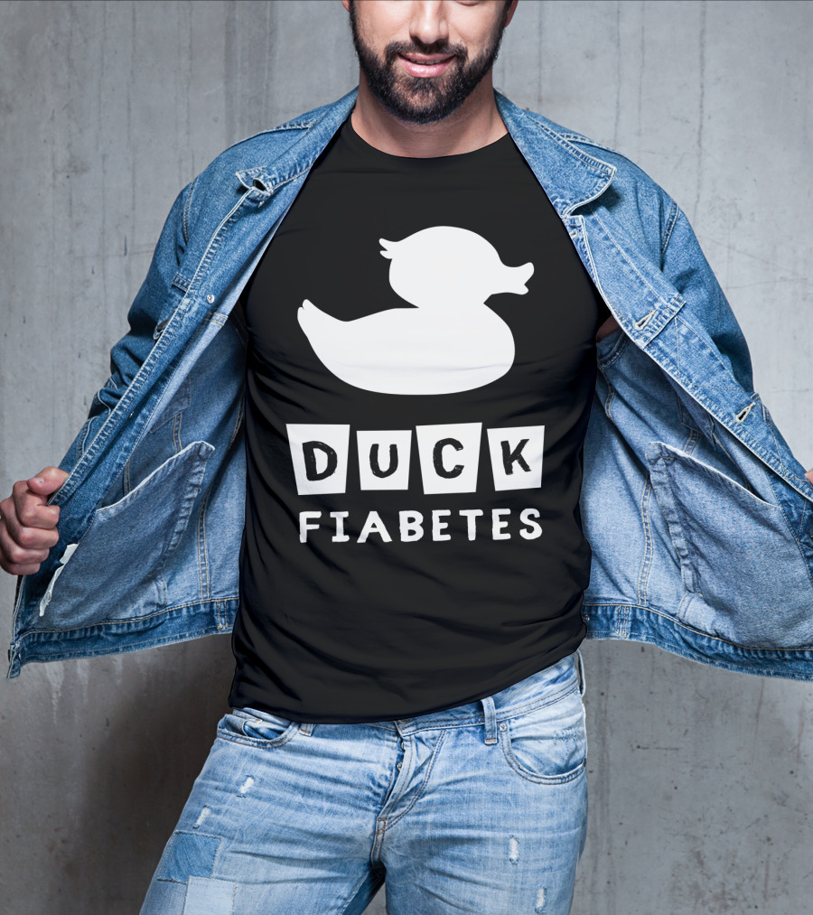Duck Fiabetes Funny Diabetic Type 1 Diabetes T-Shirt