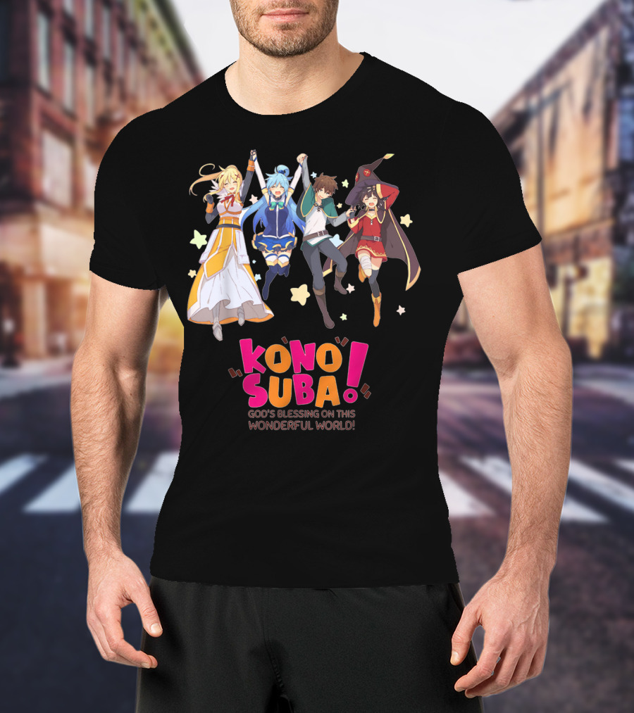 KonoSuba God's Blessing On This Wonderful World Megumin Explosion T-Shirt