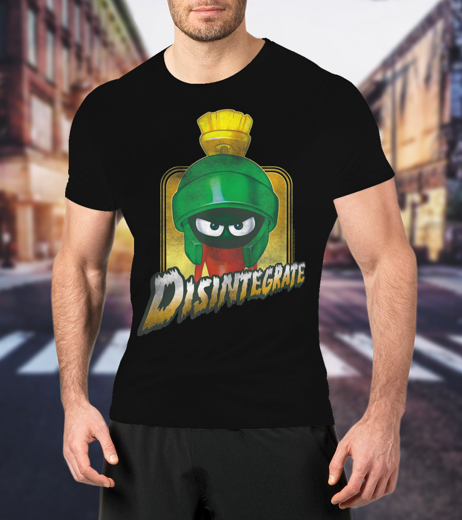 Marvin The Martian Disintegrate Looney Tunes T-Shirt