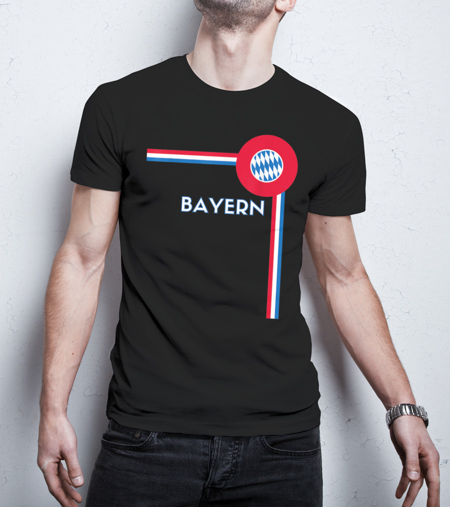 Bayern Munich Soccer FC Styled Spin Sports T-Shirt