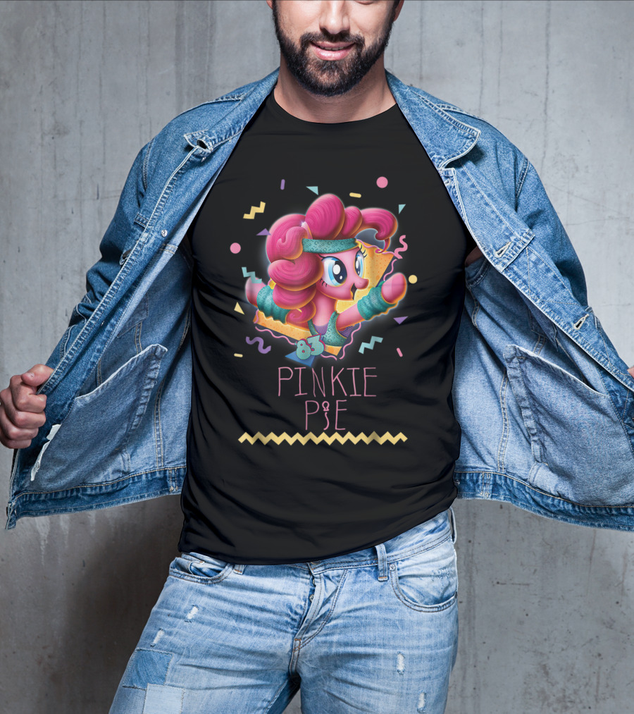 Pinkie Pie 83 Retro 80's Style My Little Pony T-Shirt