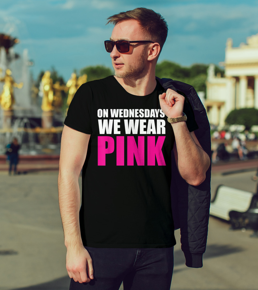On Wednesdays We Wear Pink Mean Girls Reference T-Shirt